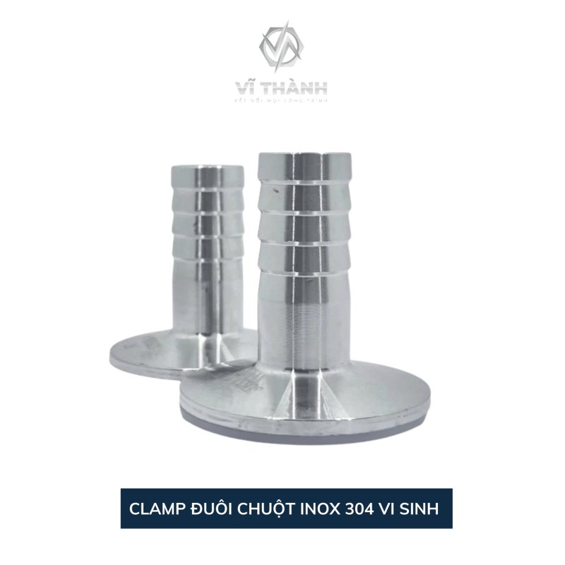 Clamp đuôi chuột inox 304