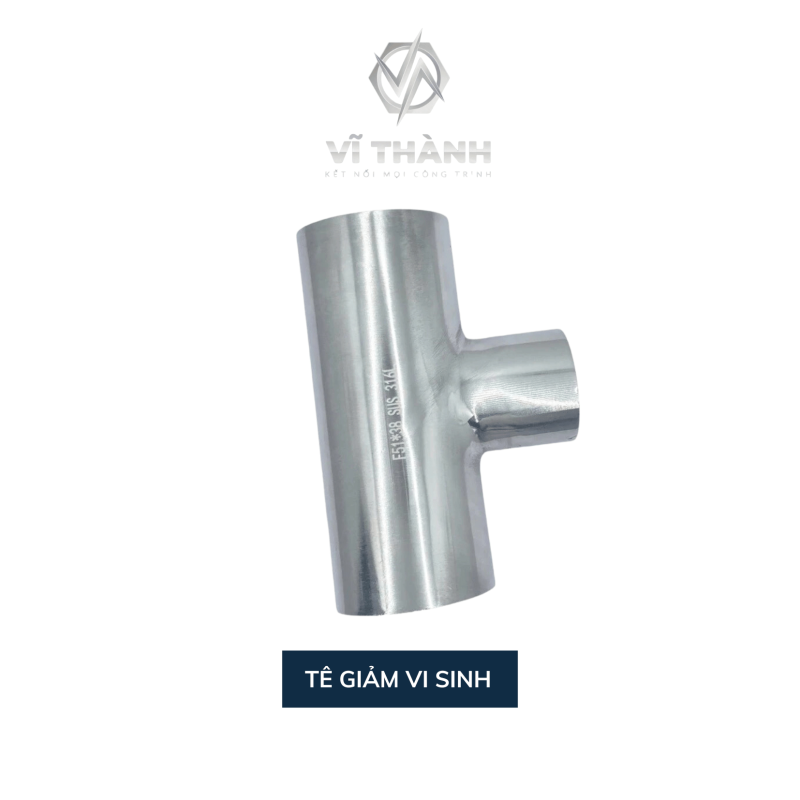 Tê Giảm Vi Sinh Inox 304