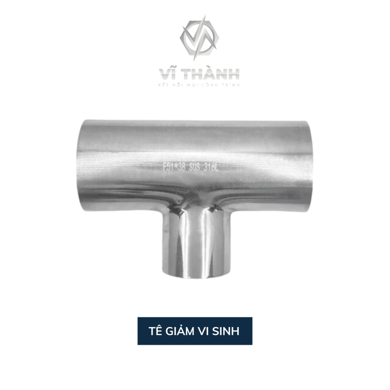 Tê Giảm Vi Sinh Inox 304