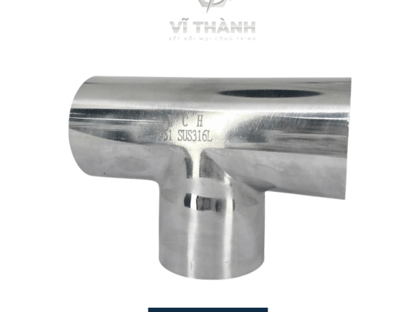 Tê hàn inox 304/316L vi sinh